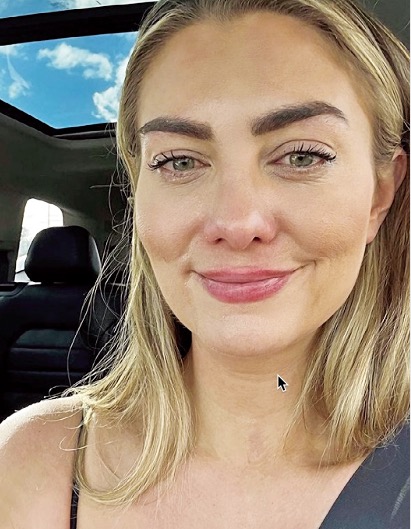 Natasha crying